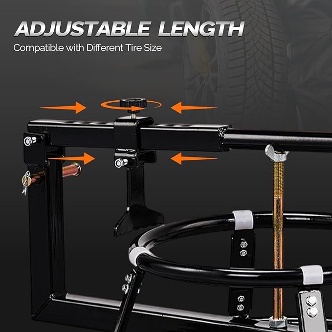 TUFFIOM Tire Change Stand for 16-21in Tires, Motorcycle Tire Changer, Dirt Bike Changing Stand Mount, Off-Road Vehicle Bead Breaker