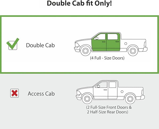 CLIM ART in-Channel Incredibly Durable Rain Guards for Toyota Tacoma 2016-2023 Double Cab, Truck Accessories, Vent Window Visors, Vent Deflector, Original Window Deflectors, 4 pcs - 616173