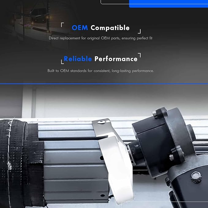 3317084.000B RV Awning Motor Drive Repair Kit Assembly Fit for Dometic 9200 Series Power Awnings Replace# 3316605.001, 3316605.017, White