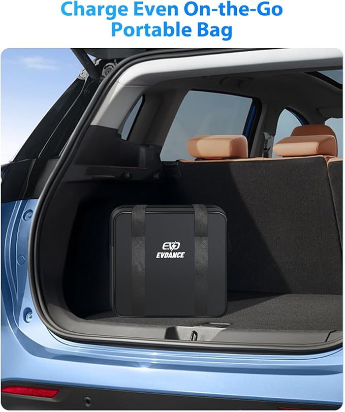 J1772 Extension Cable, EV Charger Extension Cable 40A 40FT Charging Cord for Electric Vehicle 110V-240V Compatible for All SAE J1772 Chargers (40A - 40FT)