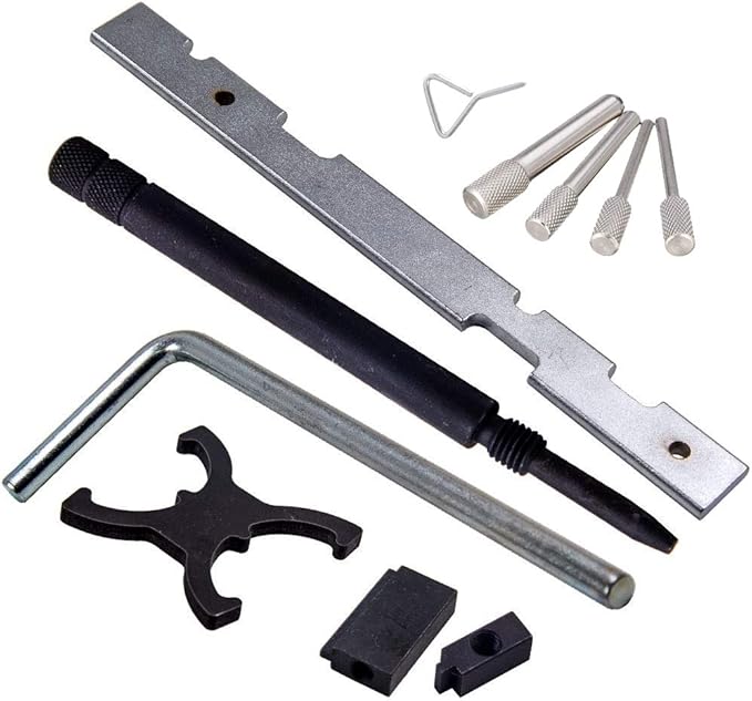 Engine Timing Tool Flywheel Locking Tool Kit for Ford Mazda Camshaft 1.4 1.6 1.8 2.0 Di/TDCi/TDDi Engine