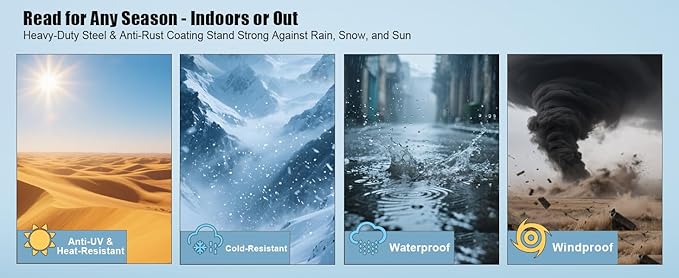 RV Steps with 2 Handrail, 2-Step Heavy Duty Hot Tub Steps, Non-Slip Outdoor Spa Steps for RV, Camper, Trailer, Mobile Home, Porch, Portable Ladder Stairs with Anti-Slip Mats (‎2 Steps with 2 Handrail)