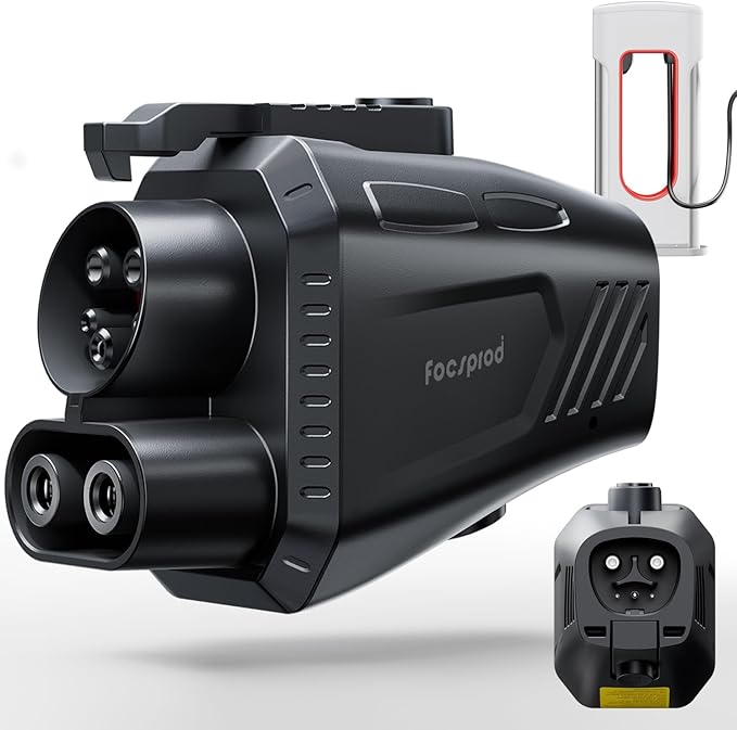 Upgraded for Tesla Supercharger to CCS1 Charger Adapter, Max 500A 1000V Fast Charge NACS to CCS Adapter, CCS1 Electric Vehicle Charging Compatible with Tesla Superchargers