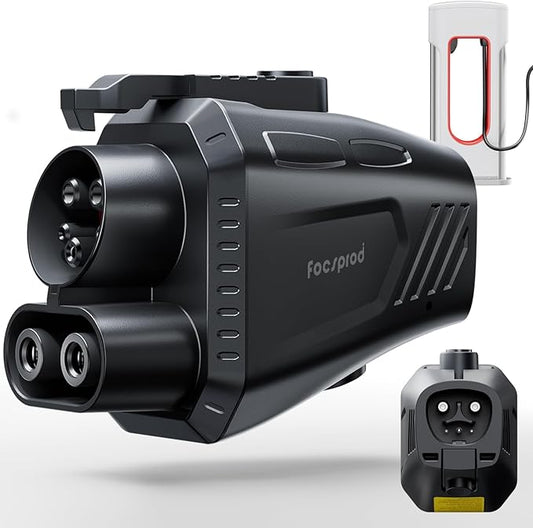 Upgraded for Tesla Supercharger to CCS1 Charger Adapter, Max 500A 1000V Fast Charge NACS to CCS Adapter, CCS1 Electric Vehicle Charging Compatible with Tesla Superchargers