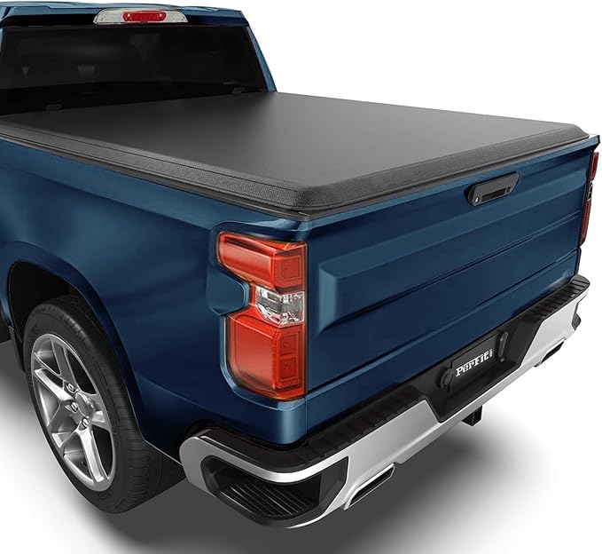 Perfit Liner Soft Roll Up Truck Bed Tonneau Cover Compatible with 2014-2018 Chevy Silverado GMC Sierra 1500 | 2015-2019 for 2500 3500 HD 6.5 FT (79") Truck Bed Cover