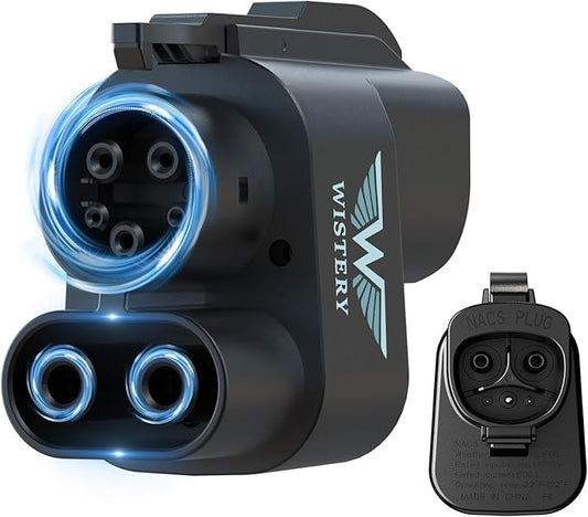 2025 Upgraded NACS to CCS Adapter [Max 500A 1000V],Tesla Supercharger to CCS1 Charger Adapter,Fast Charge Tesla Supercharger Adapter Compatible withFord,Rivian,GM,Volvo and Polestar