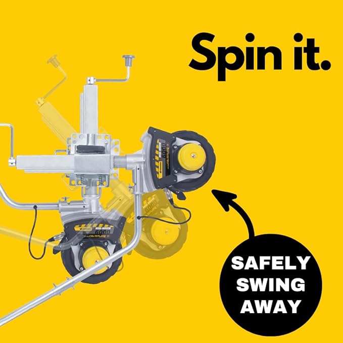 Mini Mover 3 Plus Trailer Jockey Wheel, 12v Electric, Moves 6000 lbs Rolling Weight (Mini Mover 3 Plus)