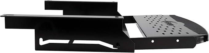 RecPro RV Steps 24" Single Step Low Profile in Black | RV Stairs | RV Exterior Steps | Camper Steps FP-1200