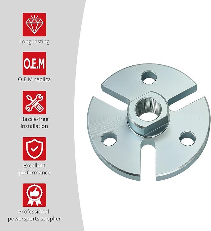 JAVIK Universal Flywheel Puller Tool Fit for Polaris Ski Doo K-awasaki Snowmobile/W-atercraft/ATV/O-utBoard/Motorcycle/L-AWN Mowers/Chainsaws