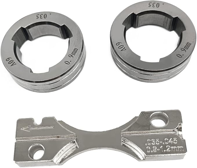 KP1696-035S Drive Roll Kit .035" V-Groove Fit for Lincoln 216 255XT 350MP MIG Welder for 25M LF-72 LN-15 LN-25 PRO Dual Power Wire Feeder Replace KP1696-1 for Solid Wire