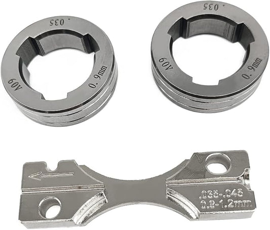 KP1696-035S Drive Roll Kit .035" V-Groove Fit for Lincoln 216 255XT 350MP MIG Welder for 25M LF-72 LN-15 LN-25 PRO Dual Power Wire Feeder Replace KP1696-1 for Solid Wire