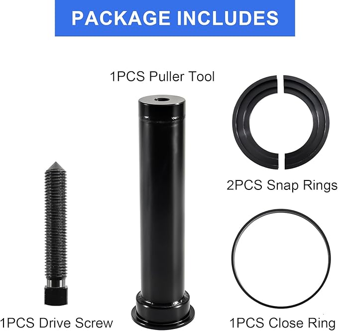 Transmission Input Shaft Bearing Puller Tool for Eaton Fuller 1 3/4″ & 2″ Shafts, Not for RT600 / 6600 Series Transmissions