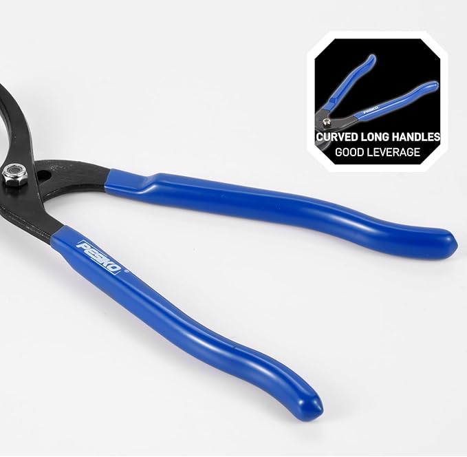 12" Adjustment Oil Filter Pliers, 60mm to 102mm Universal Oil Filter Removal Tool for Easily Remove Engine Oil Filter