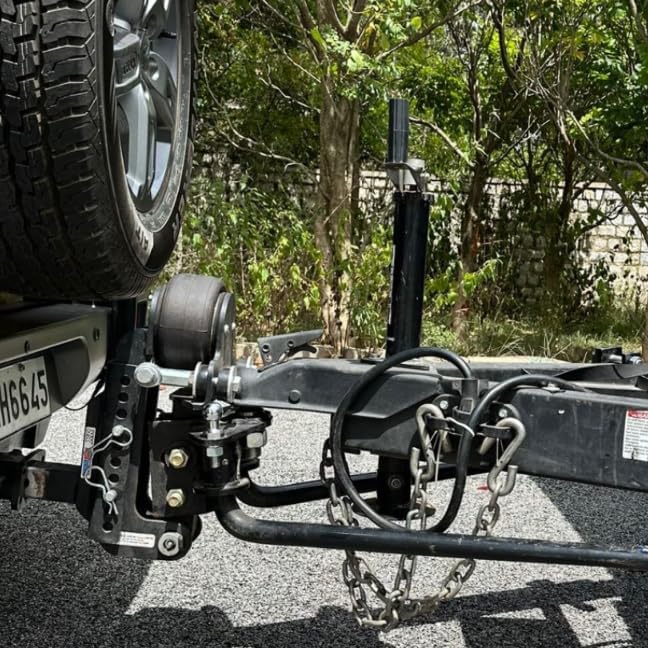 Shocker Air Equalizer for Weight Distribution Hitch, Fits 2-1/2" Hitch 5" Rise 2" Drop