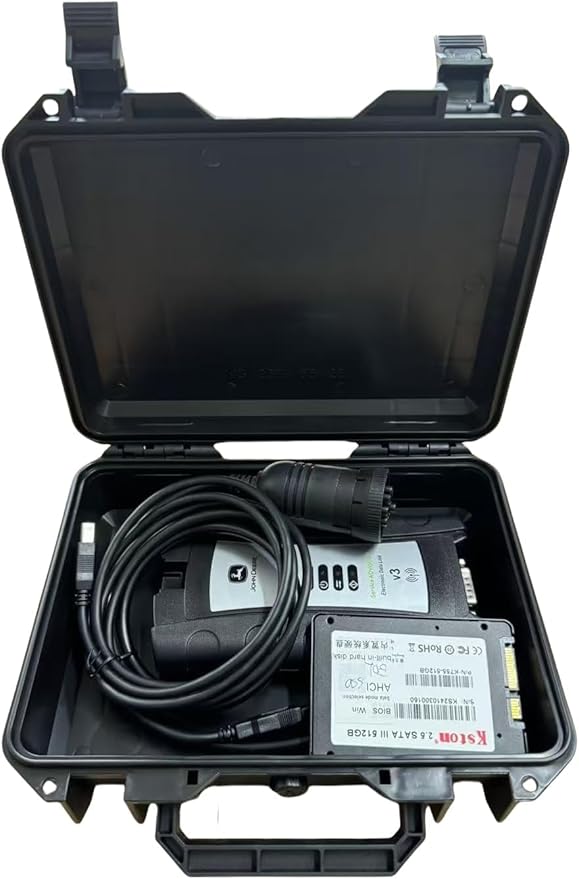 V5.3 AG+V5.3 CF Software Service Advisor EDL V3 Heavy Duty Scanner Electronic Data Link Truck Diagnostic Kit forJohn Deere, Agricultural Tractor Construction Diagnostic Tool