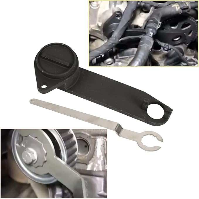 MR CARTOOL Timing Belt Tool Engine Camshaft Tool Kit Compatible with Volkswagen VW New Jetta Santana LaVida 1.4T 1.6 1.4 EA211 Belt Dedicated
