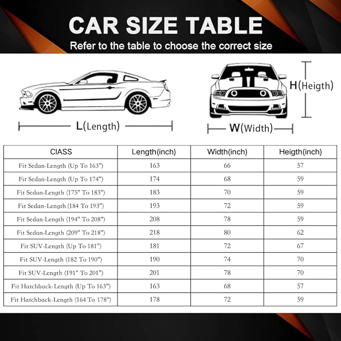 Car Cover for Coupe Sport Car Waterproof All Weather, Suitable for Mazda Miata/MX-5, Honda S2000, BMW Z3, Saturn Sky, Pontiac Solstice, Toyota MR2 Spyder, Volkswagen Cabrio etc.