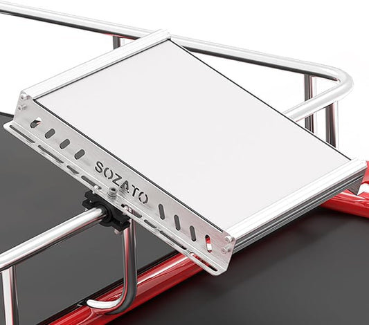 Starlink Mini Mount with Aluminum Frame, Multiple Installation Options for Aluminum Profile, Roof, Vehicle,Tube, Ladder, Starlink Mini Accessories for Car Roof Rack, RV, Boat, Yachts, Trucks