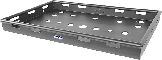 Hooke Road JLU Rear Trunk Cargo Cover Basket Rack Luggage Storage Carrier Tray for 2018-2025 Jeep Wrangler JLU 4-Door Hardtop & Sky One-Touch Power Top
