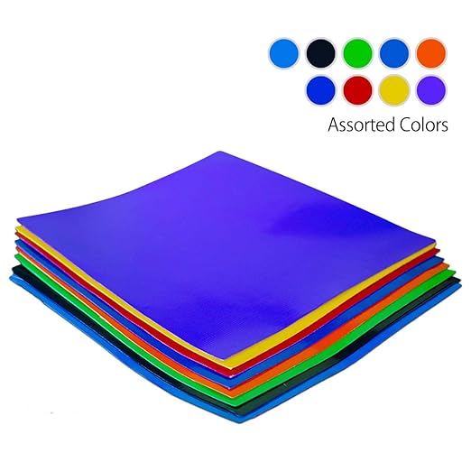 SX-69 Vinyl Repair Kit, Includes 4oz Adhesive Cement and 9 8-Inch Square Patches, for Repairing Inflatables, Waterproof, Tears, Punctures, Holes