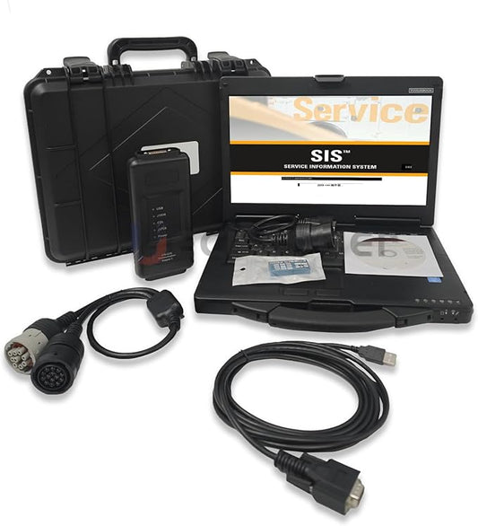 478-0235 538-5051 ET4 Communication Adapter 2025 Heavy Duty Diagnostic Tool for CAT 2025 ET Software and SIS (ET4 with 2025ET SIS Laptop (CF53))