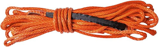 SuperATV 50 ft. Synthetic Winch Rope Replacement - for 3500 lb. Winch - Orange
