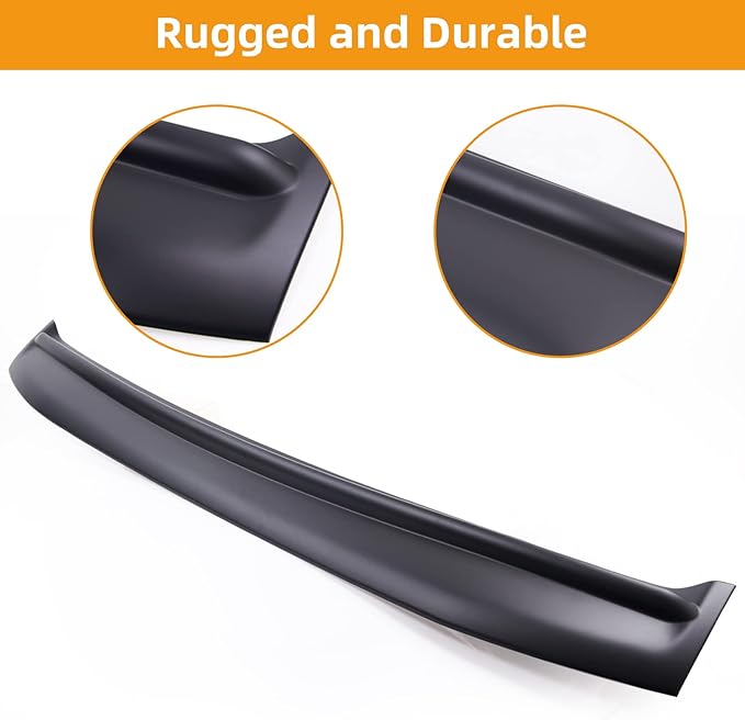 Hood Deflector Hood Protector Fits for Ford Bronco 2021 2022 2023 2024 2025 2/4-Door, Hood Shields Bug Deflector Stone Guard Cover, Black