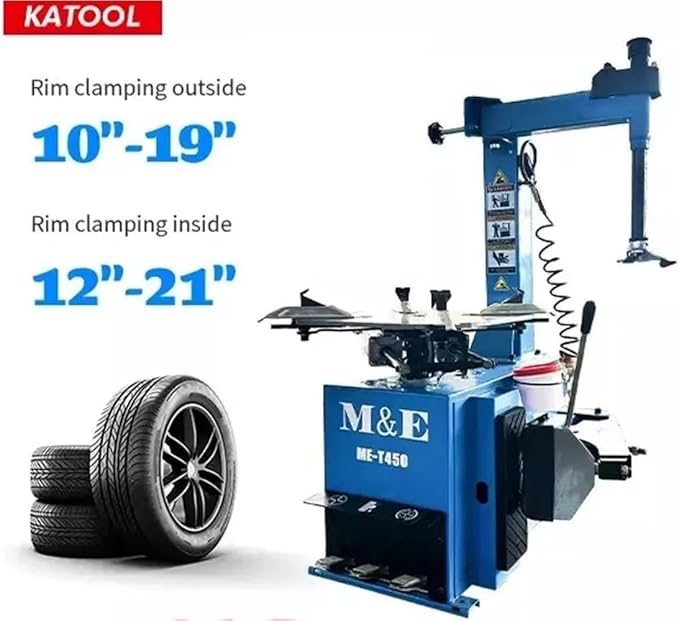 ME-T450 Tire Changer Machine Swing Arm Wheel & Tire Changer