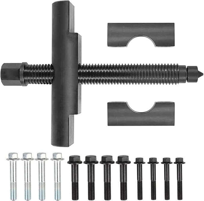 60050 Heavy-Duty Yoke Puller Kit, Replace 10803 Yoke Puller, Heavy Duty Yoke Removal Tool Kit Semi Truck Yoke Remover Works for Class 6-8 Trucks and Equipment