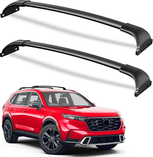 Roof Rack Cross Bars 220lbs Compatible with 2023 2024 2025 2026 Honda CRV CR-V & CRV Sport Hybrid, Heavy Duty Aluminum Crossbar Luggage Racks Roof Rails Rooftop Carrier Cargo Black