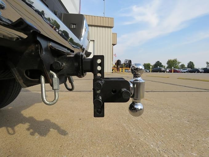 61775 | 4 Pack Mixed 2.5, Keyed Alike, Hitch Locks for B&W 2" & 2.5" Tow and Stow 10K LB & 18K LB - Includes Receiver Lock for 2.0" Or 2.5" Receiver