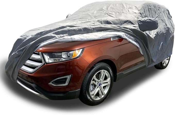 CarsCover Custom Fits for 2007-2024 Ford Edge SUV Car Cover Heavy Duty All Weatherproof Ultrashield Covers