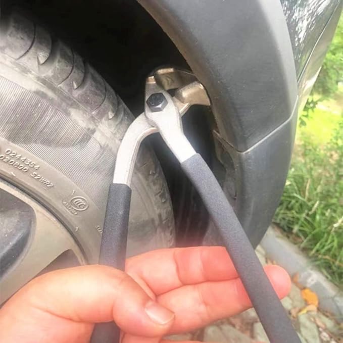 CXGS Paintless Dent Repair Kit Car Door Fender Edge Repair Tool Auto Body Pliers Heavy Duty Car Door Panel Fix Tool Portable Metal Crimp Vise Car Fender Panel Leaf Edge Pliers Repair Tools (Black)