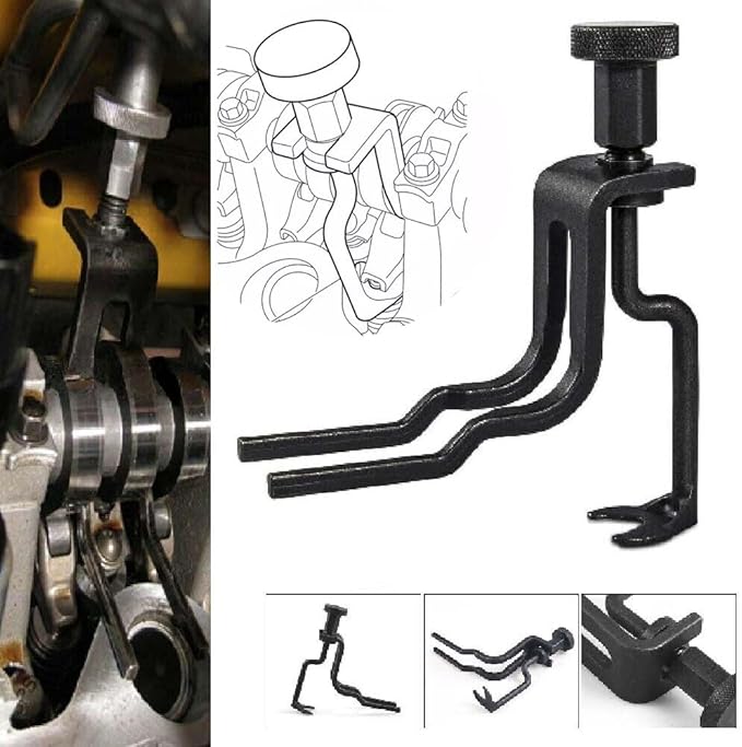 Valve Spring Compressor Tool 6684 Fit for Ford, Compresses Valve Springs Fit for Ford 3V 4.6L, 5.4-L, and 6.8-L Engines, Service Camshafts, Valve Seals, Valve Springs, Retainers