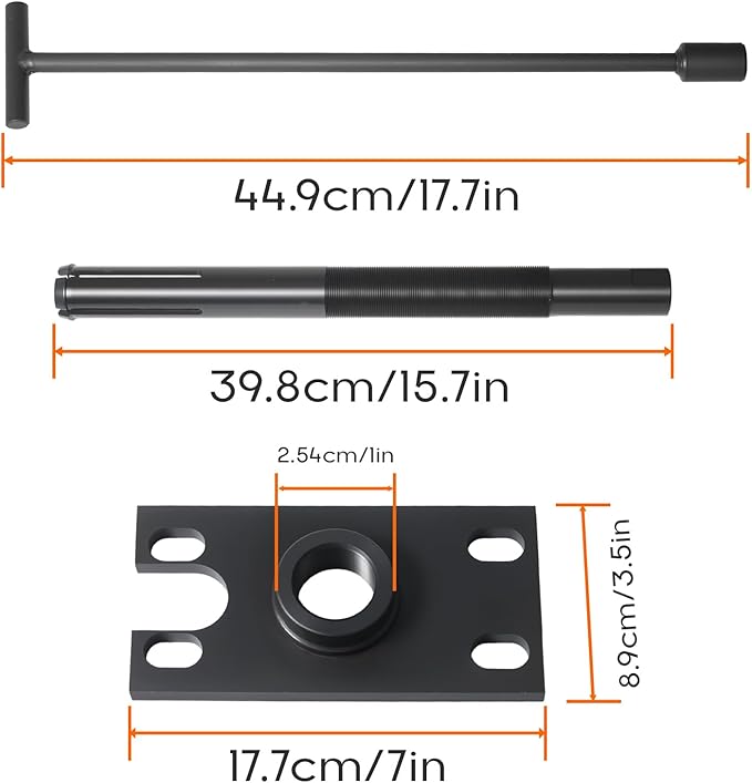 Gimbal Bearing Puller & Installer Tool for Mercruiser Alpha, Alpha 1, Bravo, MR, OMC & Volvo|Heavy-Duty Carbon Steel Bearing Remover Kit for Marine Boats