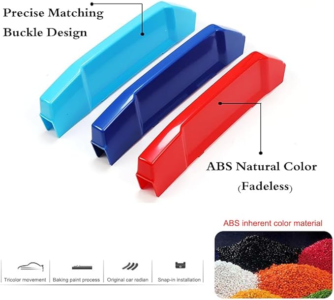 Automotive Grill Inserts for BMW X3 G01 2022-2024(NOT for AWD) 7-Beam, Front Grille Accessories