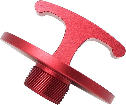 DOCA Aluminum Alloy-Oil Filter Plug Tool，Oil Filter Plug Cap Off Tool for Dodge Ram 05083285AA MO285 Turbo Diesel 5.9L 6.7L Cummins (Red) …