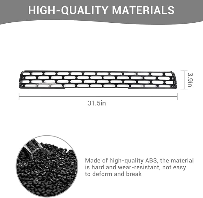 for Bronco Sport Black Front Grille Inserts Mesh Grill Trim Covers for Ford Bronco Sport 2021 2022 2023 up Black Exterior Accessories