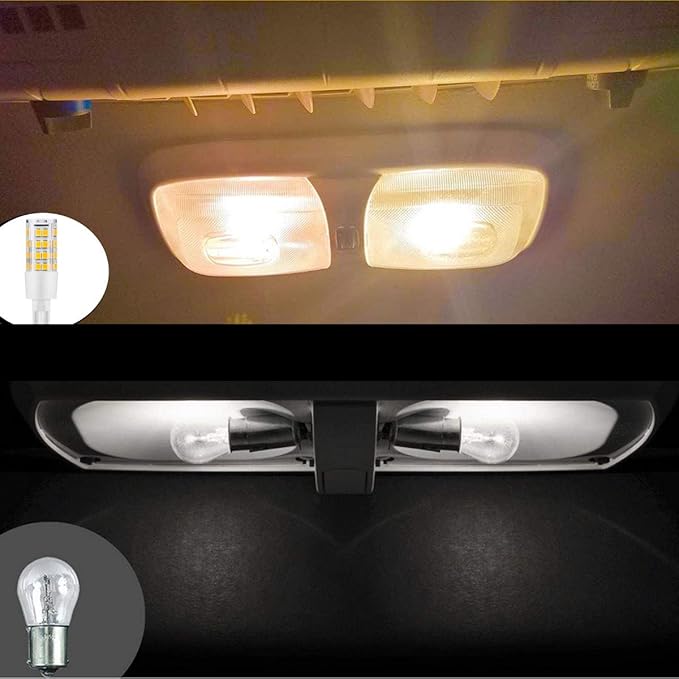 12 Volt 921 Wedge Replacement LED Bulb, T10 12V Interior Lighting RV Light Bulbs for Trailer Motorhome 5th Wheel, 400LM Marine Boat Dome Light Replacement(5Pack, 3000K Warm/Soft White)