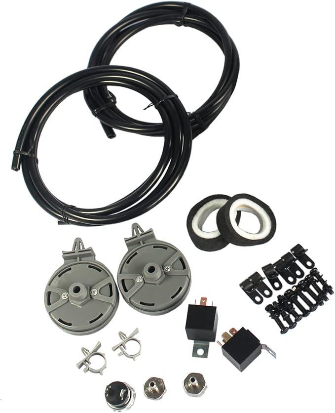 12V 444C 200 PSI Dual Value Pack Chrome Air Compressor for Auto/Motorcycle