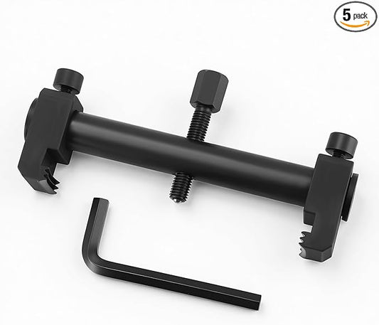 Lichamp Universal Crankshaft Pulley Puller Remover Tool Kit, Adjustable Ribbed Drive Belt Pulley Removal for A/C, Water Pumps, Power Steering Pumps, Alternators