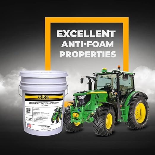 Elba Heavy Duty Tractor Hydraulic Fluid | Hydraulic Oil & Transmission Fluid | J20C Equivalent | (5 Gallon Pail)
