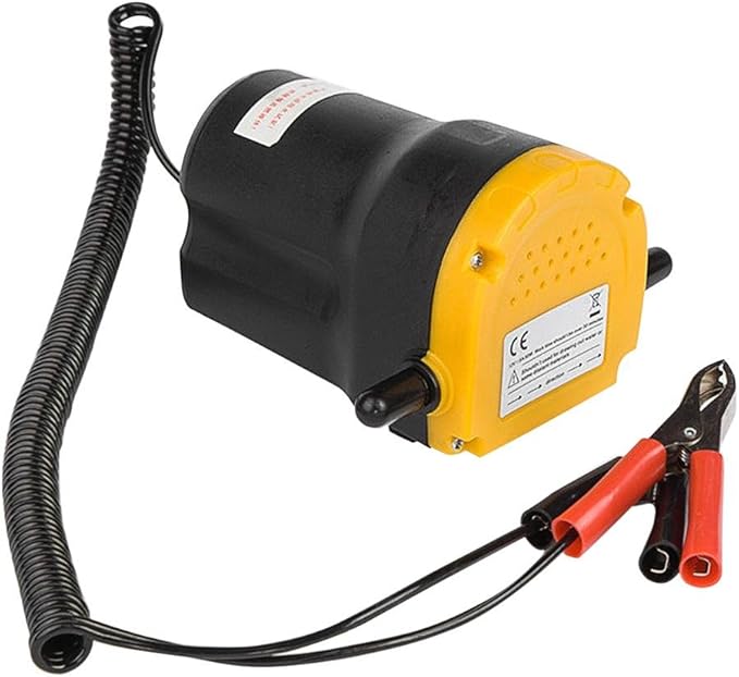 12V 60W Oil Extractor Pump, Upgraded Oil Change Pump, Diesel Fluid Transfer Pump Extractor Scavenge Suction for Car, Small Truck, Tractor