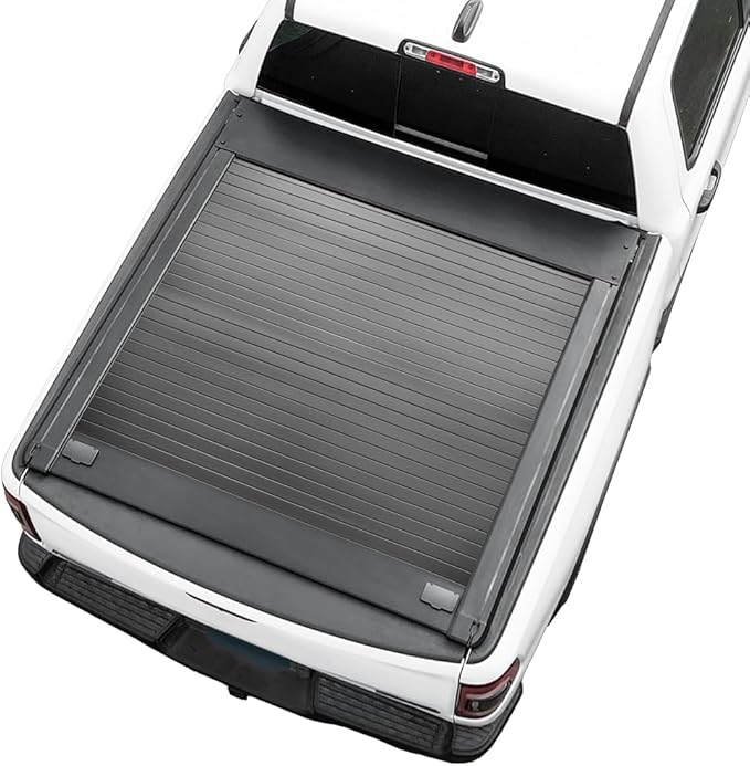 Syneticusa MR Retractable Hard Tonneau Cover Fits 2004-2026 Ford F-150 6’7” (78.9”) Truck Bed Waterproof Accessories