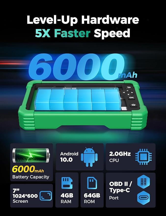 Launch X431 CRP919 EV 2025 Bidirectional Scan Tool, for Electric Vehicles New Energy Cars, All-in-One Full System Diagnostic Scanner, 43+ Reset, ECU Coding, CANFD&DOIP, FCA AutoAuth, 2Yrs Free Update