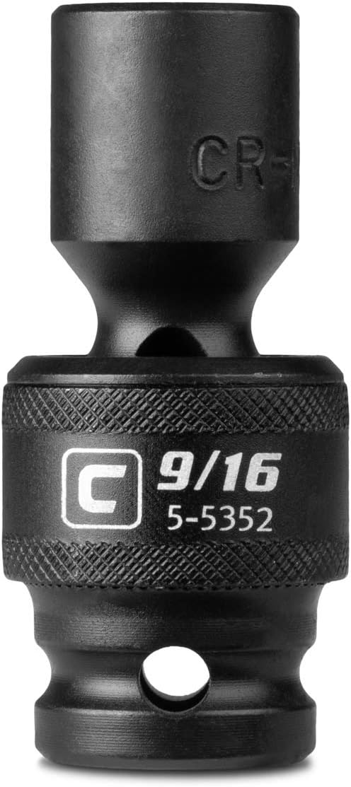 Capri Tools 9/16-Inch Universal Impact Socket, 1/2-Inch Drive, 6-Point, SAE