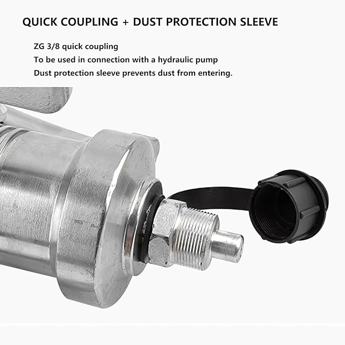 Separate Hydraulic Gear Puller, 5/10/15/20/30/50 Tons, with Hand Pump, for Separating Tools in Confined Spaces, 2 or 3 Jaws, Vertical and Horizontal(50T)