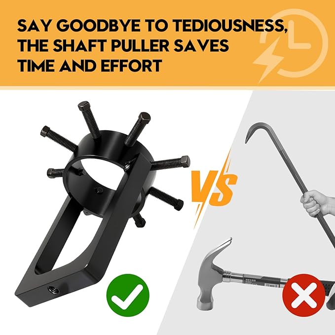 3.75 inch CV Axle Shaft Puller Tool, UTV/ATV CV Axle Removal Tool, Heavy Duty Axle Puller for Cars, Trucks, ATV & UTV - CV Joint & Driveshaft Removal Tool Set