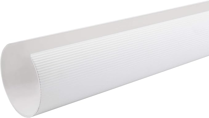 RecPro RV Patio Awning Cover Kit | 50" Segments Overlap to Protect Awning Fabric | White, Gray, Tan | Kits Up to 24 Feet | Made in USA (5-pc - Fits Awnings up to 20ft, White)