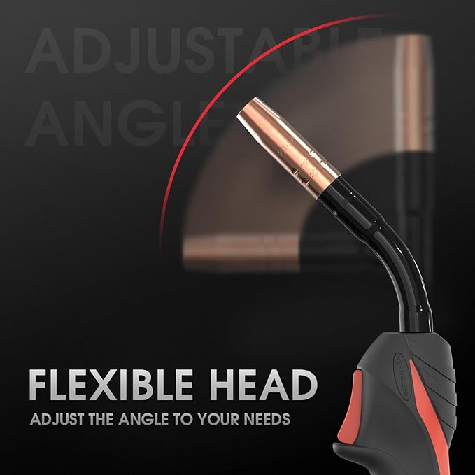 YESWELDER Flexible MIG Welding Gun Torch Stinger 100Amp 10ft (3m) Replacement for Lincoln Magnum 100L K530-5